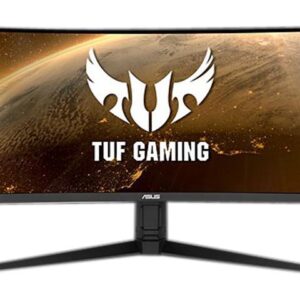 ASUS TUF Gaming VG34VQL1B 34" Curved HDR Monitor, WQHD (3440 x 1440), 165Hz, 1ms, Extreme Low Motion Blur, FreeSync Premium, Eye Care, 2 x DisplayPort