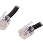 AT&T F8V101-12-BK Coiled Telephone Handset Cord, 12 feet (3.7m)