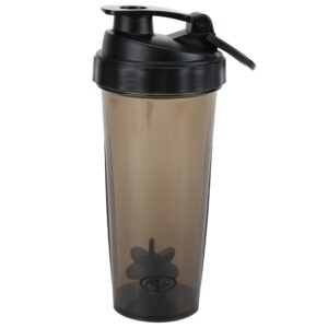 Athletic Works Shaker Bottle, Black 24oz