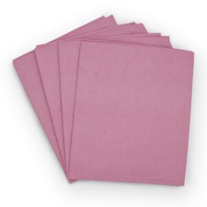 Avalon Single-Use Medical Patient Drape Sheets, Mauve, 40” x 48” (Pack of 100) ― 2-Ply Tissue ― Pebble Embossed ― Latex-Free Medical Supplies ― Tattoo Supplies (234)