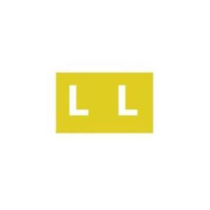 Avery Colour Coding Labels 25x38mm 180pk - L Mustard