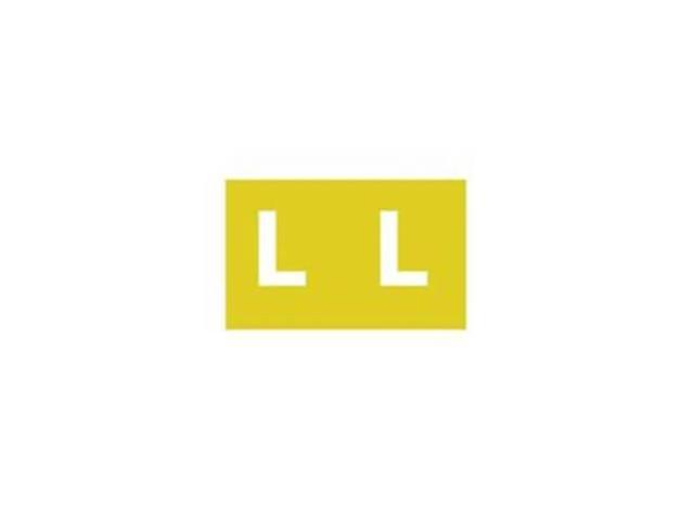 Avery Colour Coding Labels 25x38mm 180pk - L Mustard