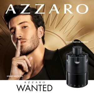 Azzaro The Most Wanted Eau de Parfum Intense - Woody & Seductive Mens Cologne - Fougère, Ambery & Spicy Fragrance for Date Night - Lasting Wear - Luxury Perfumes for Men