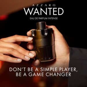 Azzaro The Most Wanted Eau de Parfum Intense - Woody & Seductive Mens Cologne - Fougère, Ambery & Spicy Fragrance for Date Night - Lasting Wear - Luxury Perfumes for Men
