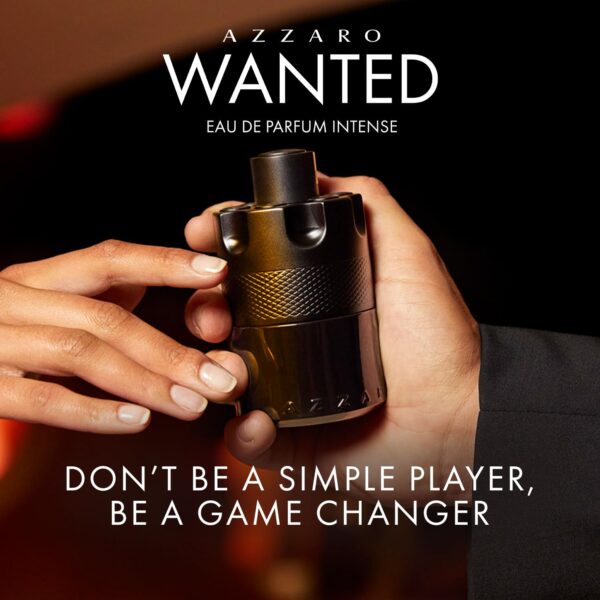 Azzaro The Most Wanted Eau de Parfum Intense - Woody & Seductive Mens Cologne - Fougère, Ambery & Spicy Fragrance for Date Night - Lasting Wear - Luxury Perfumes for Men