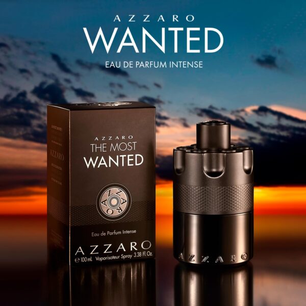Azzaro The Most Wanted Eau de Parfum Intense - Woody & Seductive Mens Cologne - Fougère, Ambery & Spicy Fragrance for Date Night - Lasting Wear - Luxury Perfumes for Men