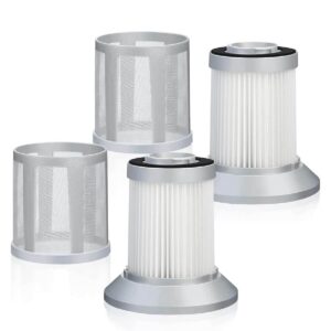 Baifeier 2 PCS 2156A Vacuum Replacement Filter for Bi-ssell Zing , Powerforce Vacuum Filter Compatible With Bi-ssell AeroSwift Bagless Canister Vacuums 1665, 16652, 1665W,...
