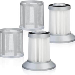 Baifeier 2 PCS 2156A Vacuum Replacement Filter for Bi-ssell Zing , Powerforce Vacuum Filter Compatible With Bi-ssell AeroSwift Bagless Canister Vacuums 1665, 16652, 1665W,...