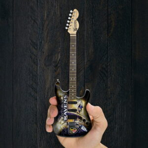 Baltimore Ravens NFL Mini "NorthEnder" Guitar