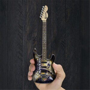 Baltimore Ravens NFL Mini "NorthEnder" Guitar