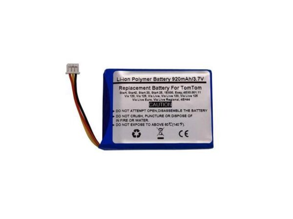 Battery for Tomtom Start,Start2,Start 20,Start 25,1EX00,Easy,4EX0.001.11,4EN42,4EN.001.02,4EN52,4EV42,4EV52,4EH44,Tomtom Via 120,Via 125,Via Live,Via Battery for Tomtom Start,Start2,Start 20,Start 25,1EX00,Easy,4EX0.001.11,4EN42,4EN.001.02,4EN52,4EV42,4EV52,4EH44,Tomtom Via 120,Via 125,Via Live,Via