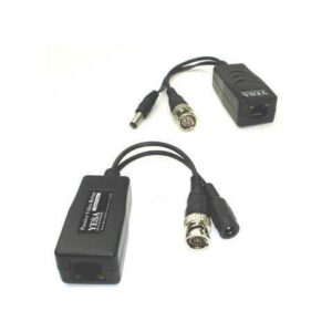 BCC4301VP - BNC PLUG TO RJ45 BALUN FOR CCTV WITH DC POWER PLUG/JACK (2 pcs/pkg)