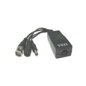BCC4301VPD - BNC PLUG TO RJ45 BALUN FOR CCTV WITH DC POWER PLUG AND JACK (2 pcs/pkg)