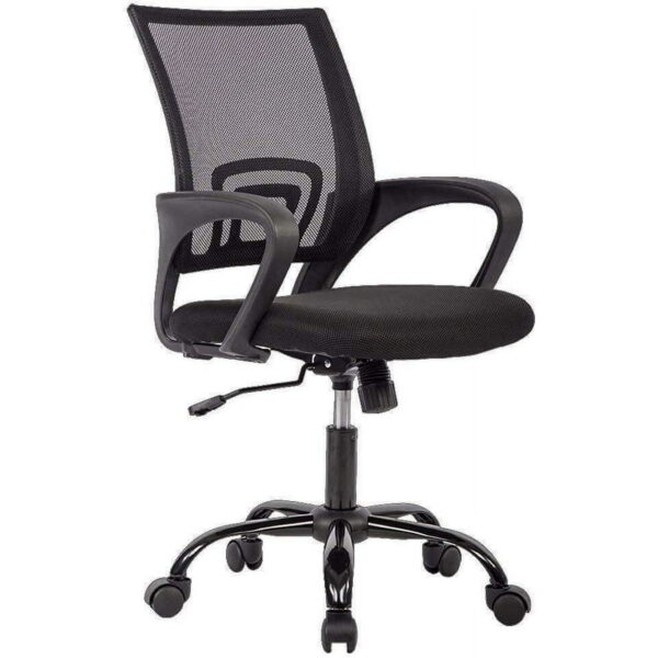 BestOffice Ergonomic Office Chair, Lumbar Support, Adjustable Height with Armrests for Adults(Black) BestOffice Ergonomic Office Chair, Lumbar Support, Adjustable Height with Armrests for Adults(Black)