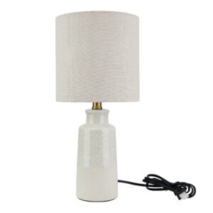 Better Homes & Gardens 17" Reactive Glaze Ceramic Table Lamp