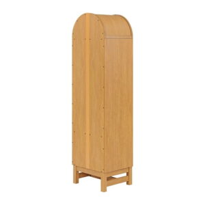 Better Homes & Gardens Juliet Narrow Arch Bookcase, Light Honey Finish