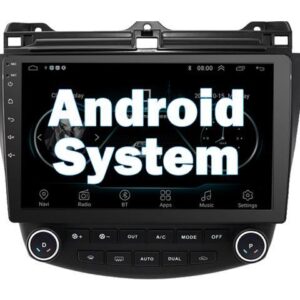 Binize Android 9.1 Car Stereo Radio 10.1 Inch Touch Screen Bluetooth Head Unit for 2003 2004 2005 2006 2007 Honda Accord 7th,Indash Multimedia with