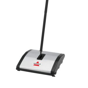 BISSELL 92N0C Natural Sweep Dual Brush Cordless Sweeper, Made of 100% Recycled Plastic and is PVC-Free with Corner Brushes and Durable Design