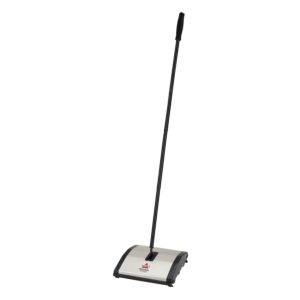 BISSELL 92N0C Natural Sweep Dual Brush Cordless Sweeper, Made of 100% Recycled Plastic and is PVC-Free with Corner Brushes and Durable Design