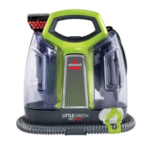 BISSELL Little Green Proheat Portable Deep Cleaner/Spot Cleaner and Car/Auto Detailers with Self-Cleaning HydroRinse Tool for Carpet and Upholstery, 2513E