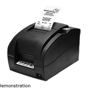 Bixolon SRP-275III 3" Impact Dot Receipt Printer, USB, Serial, Tear Bar, Black - SRP-275IIIAOSG