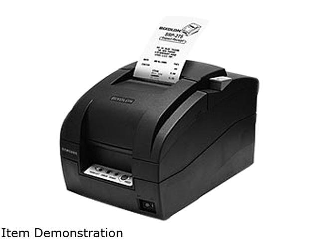 Bixolon SRP-275III 3" Impact Dot Receipt Printer, USB, Serial, Tear Bar, Black - SRP-275IIIAOSG