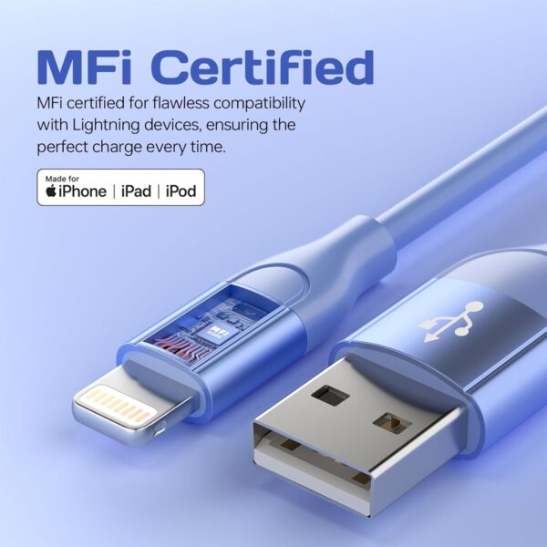 Bkayp Apple MFi Certified iPhone Charger 3pack 10FT Long Lightning Cable Fast Charging High Speed Data Sync USB Cable Compatible iPhone 13/12/11 Pro Max/XS...
