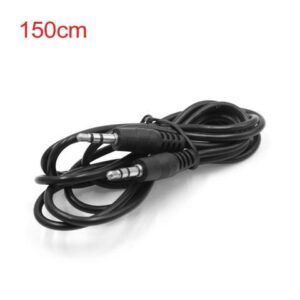 Black 3.5mm Male to Male Adapter Car Vehicle AUX Audio Cord Extension Cable