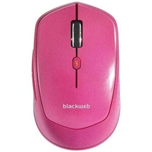 blackweb 6-button wireless mouse - bright pink