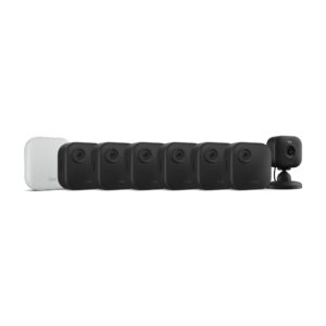 Blink Outdoor 4 XR + Mini 2 — Wireless and plug-in security cameras, motion detection, extended range. Sync Module XR included — 6 camera system + Mini 2 (Black)