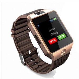 Bluetooth Smartwatch, Touchscreen Wrist Smart Phone Watch Sports Fitness Tracker with SIM SD Card Slot Camera Pedometer Compatible with iPhone iOS