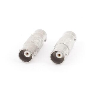 BNC Female to Female CCTV Camera RG59 Coax Cable Coupler Adapter Connector 2pcs