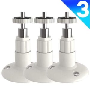 BONAEVER Adjustable Indoor/Outdoor Security Wall Mount Compatible with Arlo Pro/Pro 2/Pro 3/Ultra/Ultra 2 & Others - Ring Standick Up Cam Battery