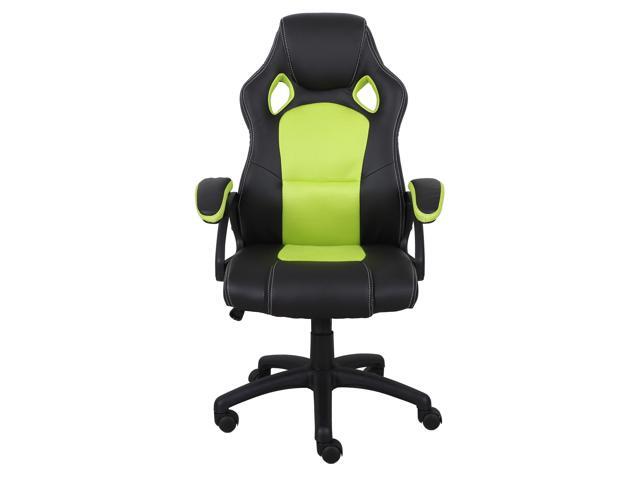 Brassex Gaming Chair - Black/Green (5203)