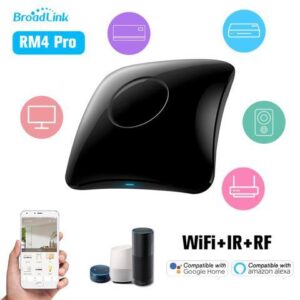 BroadLink RM4 Pro WiFi Smart Home Automation Universal Remote Controller WiFi+IR+RF Switch App Control Timer Compatible with Alexa Smart Home