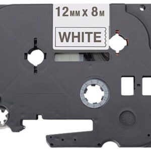 Brother HGES2315PK Black on White Extra-Strength Adhesive Label Tape