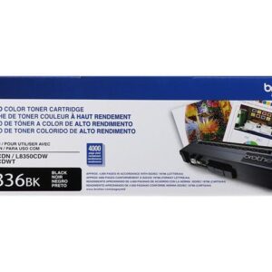 BROTHER INTERNATIONAL TN336BK Black High Yield Toner Cart