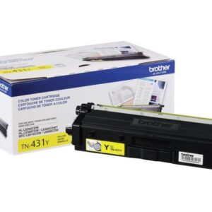 Brother International - TN431Y - Brother TN431Y Original Toner Cartridge - Yellow - Laser - Standard Yield - 1800 Pages