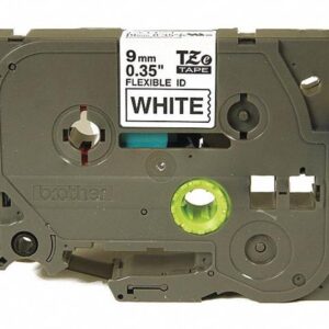 Brother Label Tape Cartridge Black/White Wire Marking TZeFX221
