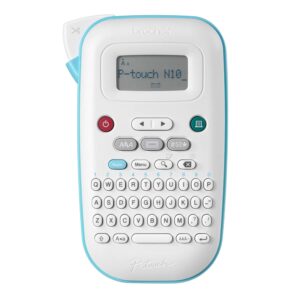 Brother P-touch PT-N10 Personal Handheld Label Maker Machine with Btag Tape, Portable Label Printer, Easy to Use, Multiple Font Styles, User-Friendly Templates for Organizing,...