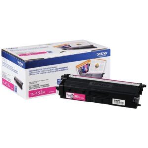 Brother TN433M High Yield Toner Cartridge - Magenta