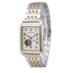 Bulova Sutton Silver Dial Automatic Casual Men's Watch 98A308