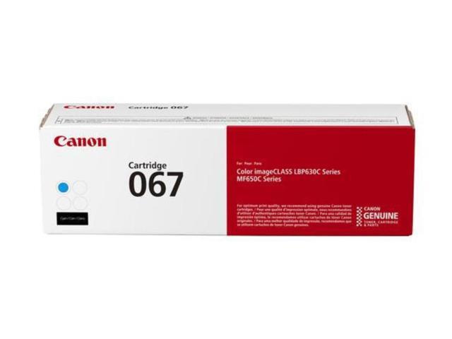 Canon 067 Cyan Standard Yield Toner Cartridge (5101C001) imageCLASS MF656Cdw, MF654Cdw, MF653Cdw, LBP633Cdw, LBP632Cdw