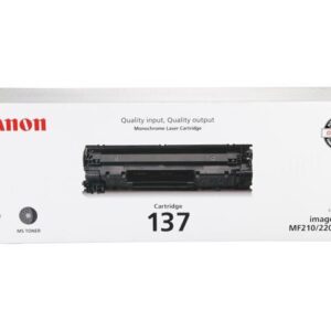 Canon 137 Black Toner Cartridge