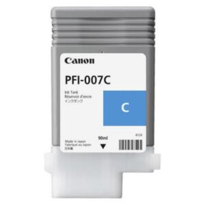 Canon 2144C001 PFI-007C - Dye Cyan Ink Tank 90ml