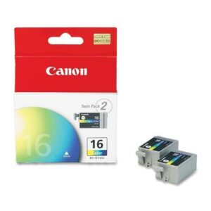 Canon BCI-16 Ink Cartridge - Dual Pack - Color