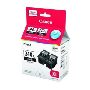 Canon Genuine Pg-240xl Ink Twin Pack