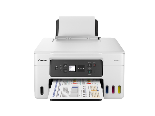 Canon MAXIFY GX3020 Wireless MegaTank Multifunction Color Printer, White