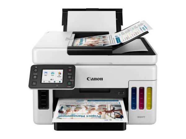 Canon MAXIFY GX6020 Wireless Small Office All-In-One Printer - Black/White 4470C003 Canon MAXIFY GX6020 Wireless Small Office All-In-One Printer - Black/White 4470C003