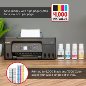 Canon MegaTank PIXMA G3272 Color Inkjet All in One Printer